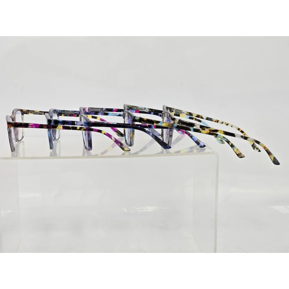 SIGVAN Reading Glasses Unisex +2.50 Multicolor Tortoise Blue Light Block - NEW